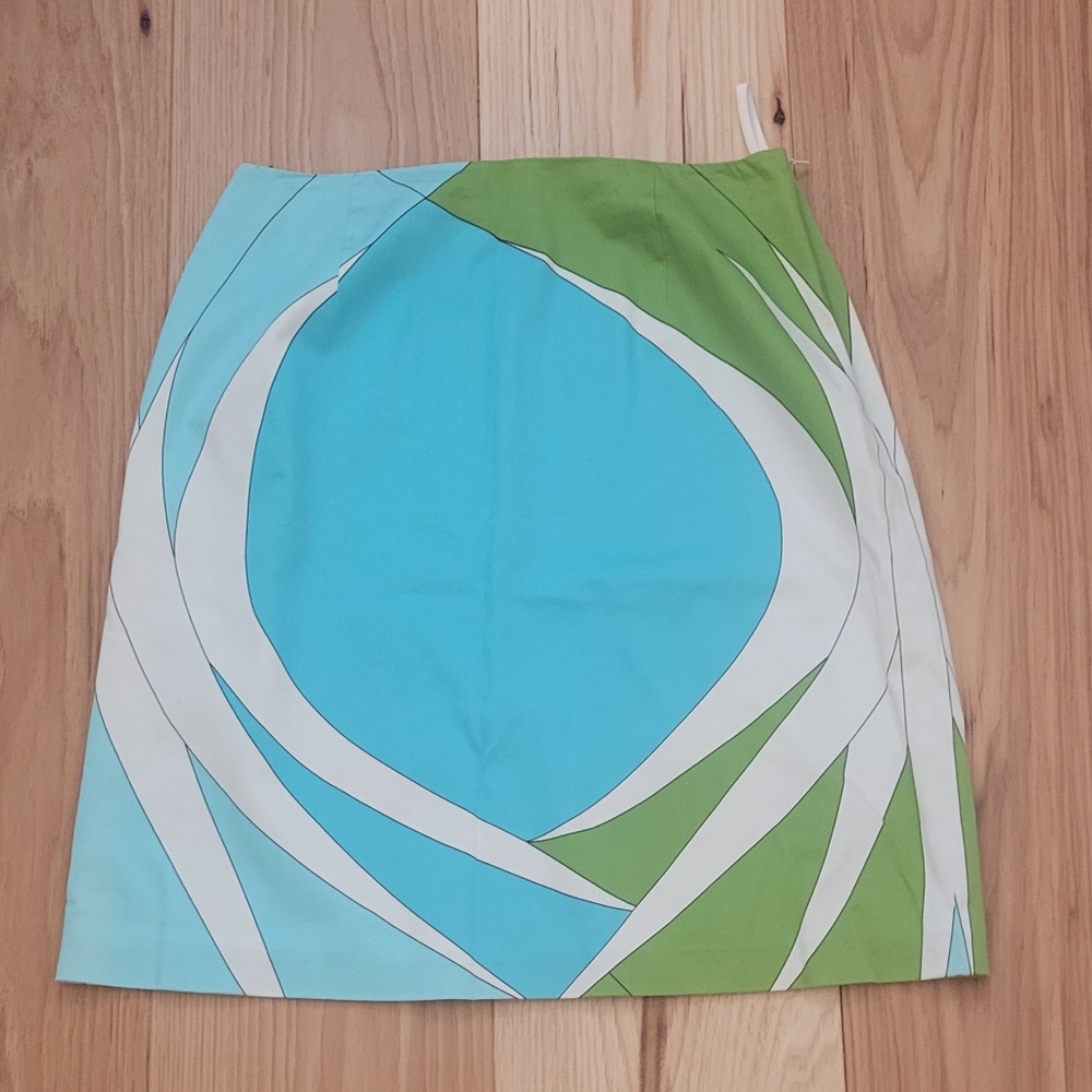 Talbots,Colorful Women's Skirt, stretchy.